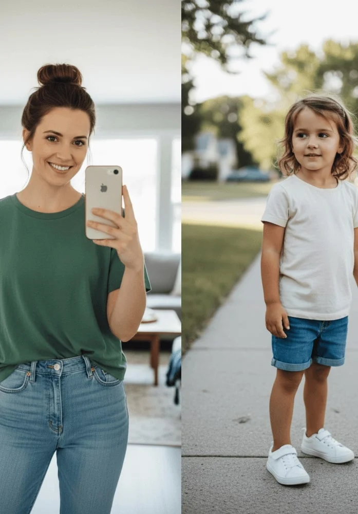 36. Hug Your Younger Self - Reference image