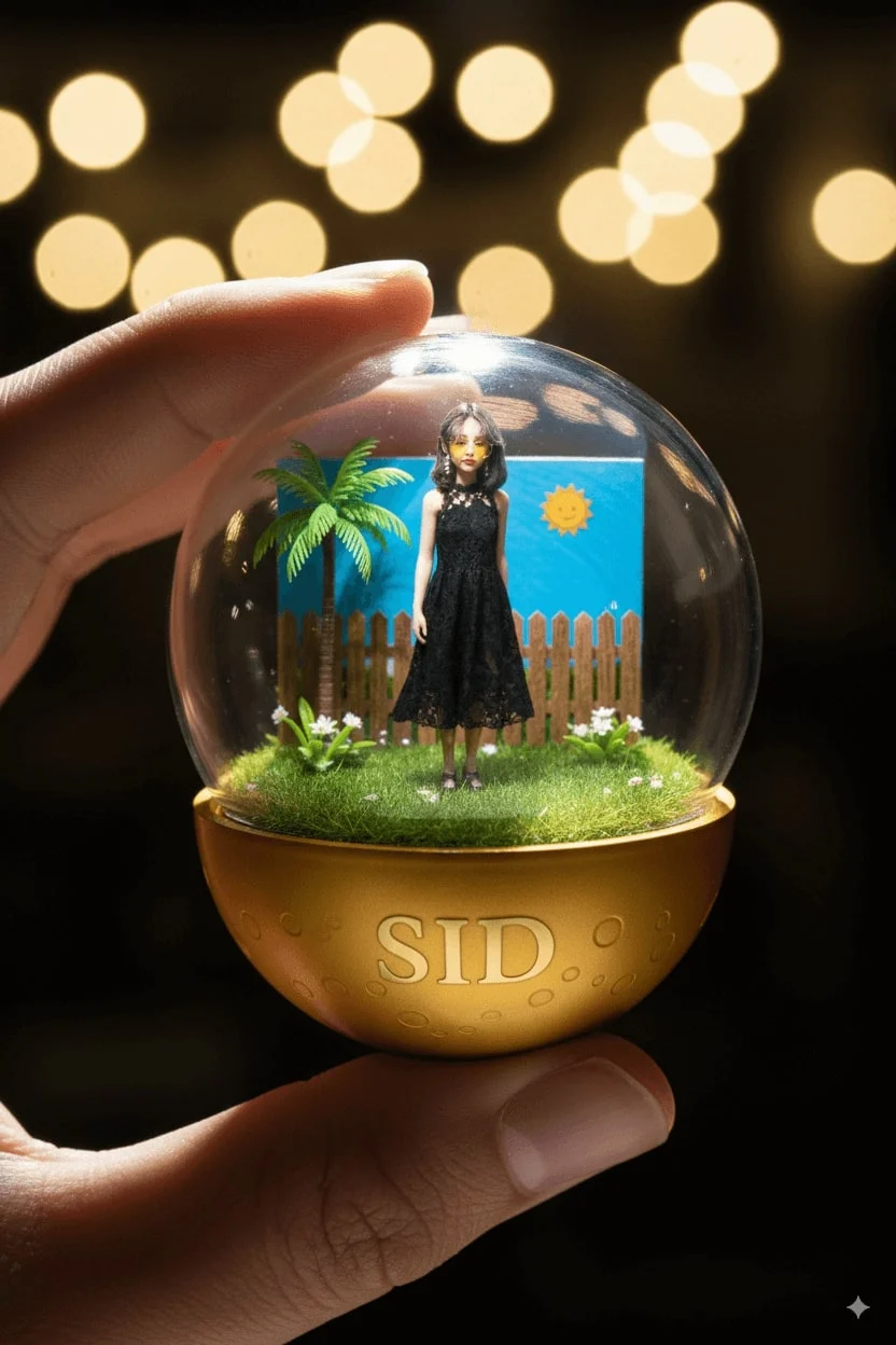 3. Transparent Capsule Figurine - Generated result